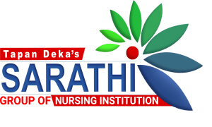 TAPAN DEKA'S SARATHI GROUP OF NURSING INSTITUTE LOGO